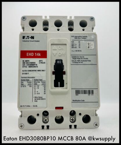 80A Circuit Breaker-EHD3080BP10
