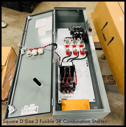 Size 3 Fusible Combination Starter-8536SEO1H30S