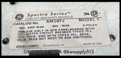 500A Max Circuit Breaker Module-AMC6FJ