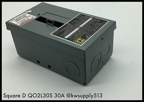 Square D~QO2L30S 30A Circuit Breaker Load Center Unused Surplus