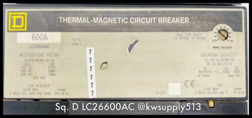 600A Circuit Breaker-LC26600AC