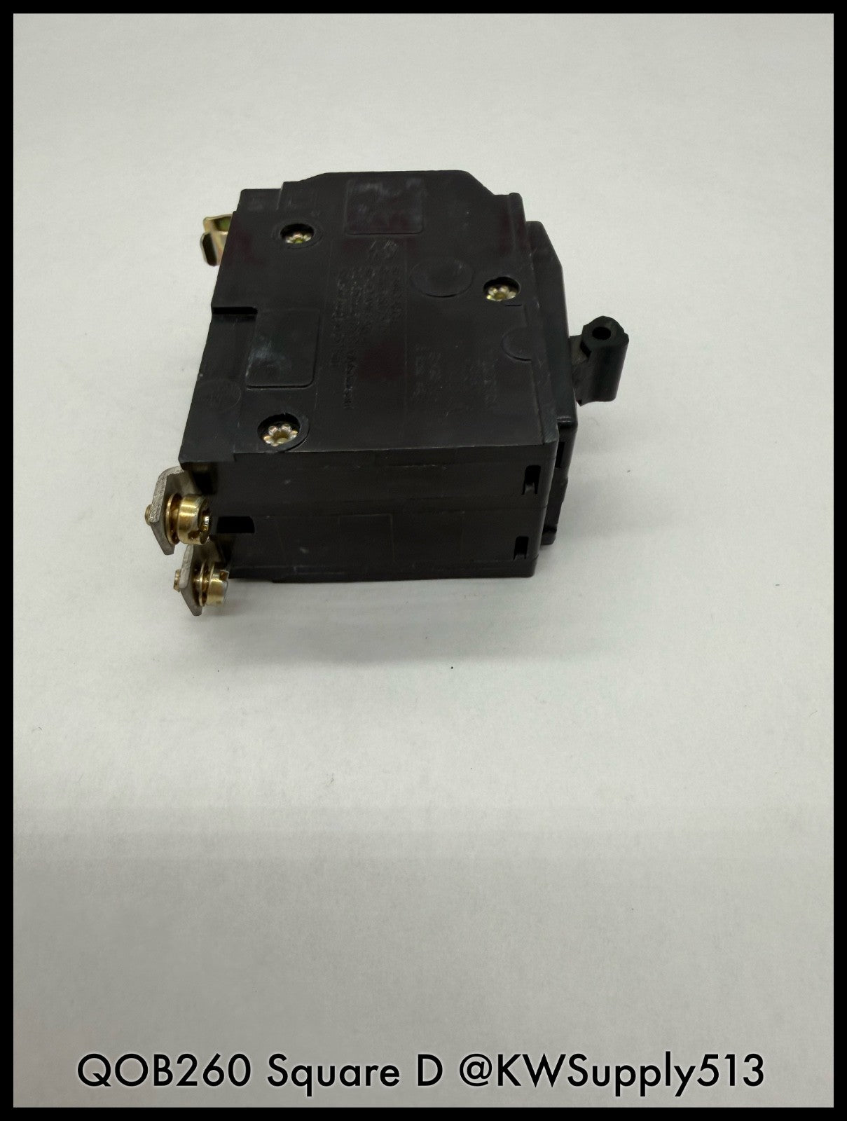 QOB260~Square D QOB260 60A 2P 240VAC 10KA TM LI Circuit Breaker-Used