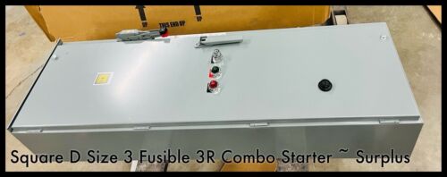 Size 3 Fusible Combination Starter-8536SEO1H30S