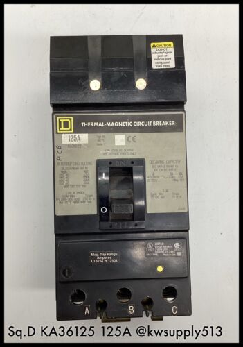 125A Circuit Breaker-KA36125