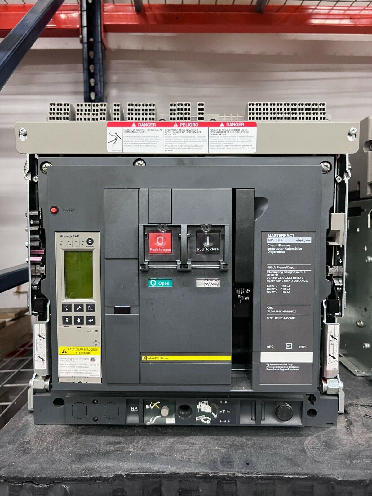 800A NW08H Circuit Breaker-WL3AAR64A3HPMMXPCX