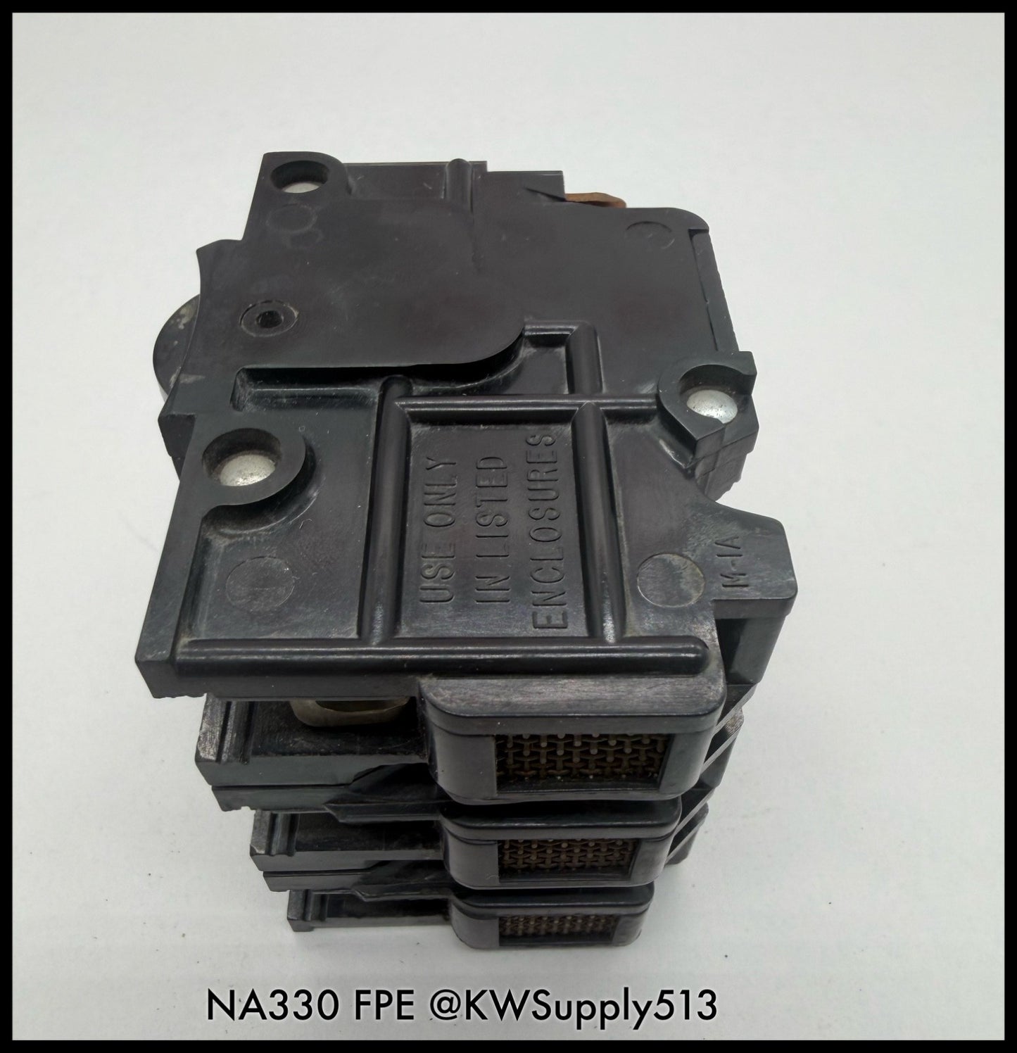NA330~FPE NA330 30A 3P 240VAC 10KA Circuit Breaker-Used