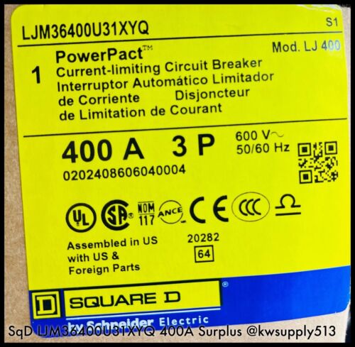 400A Circuit Breaker-LMJ36400U31XYQ