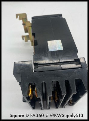 FA36015 ~ Square D FA36015 15A 3P I-Line Circuit Breaker - Unused Surplus