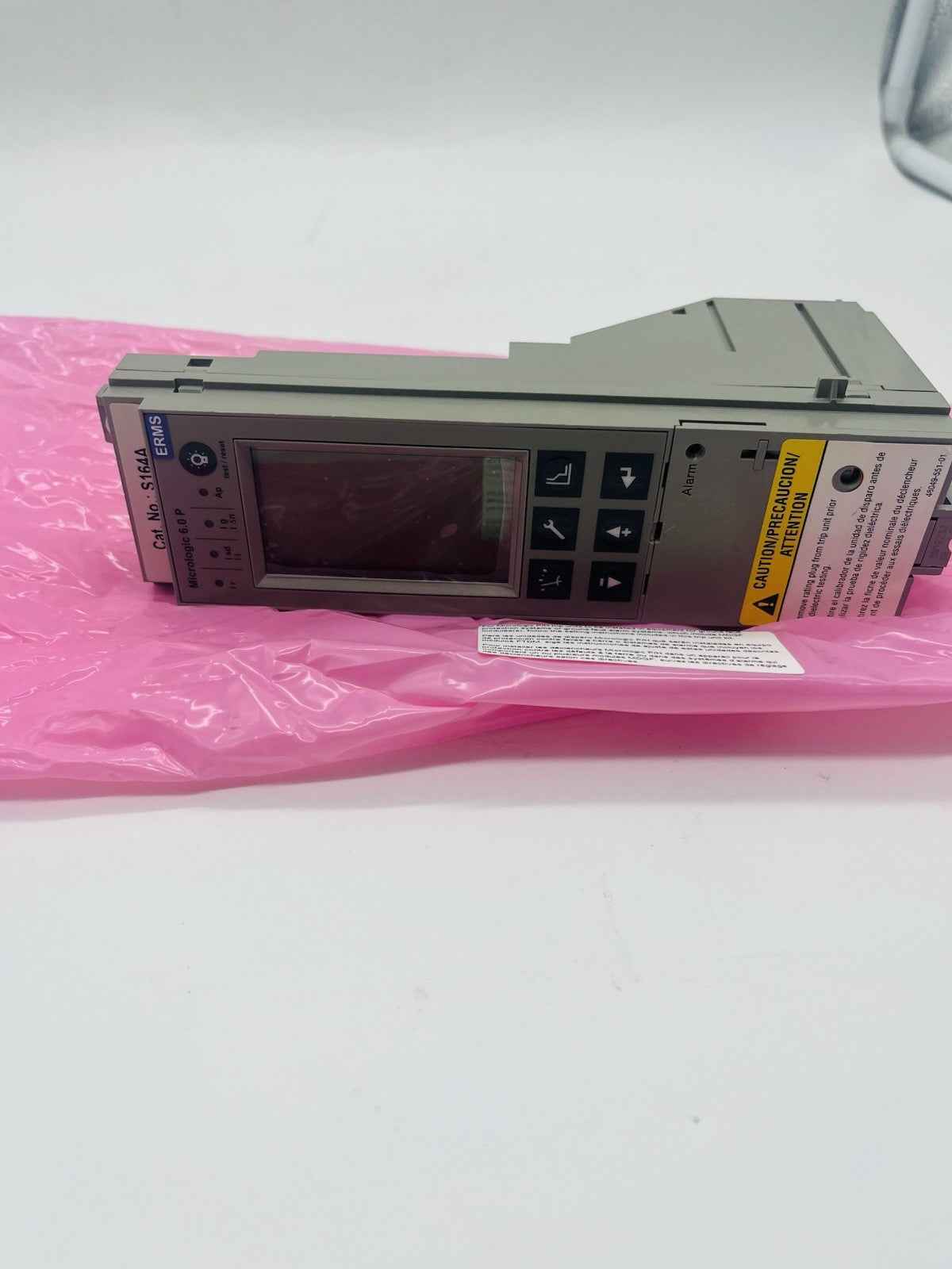 S164A ~ Square D S164A 600V 6.0P ERMS Micrologic Trip Unit Unused Surplus