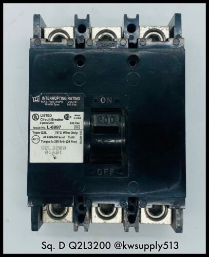 200A Circuit Breaker-Q2L3200