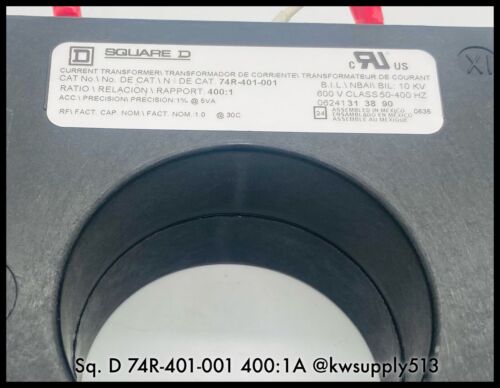 400:1A Current Transformer-74R-401-001