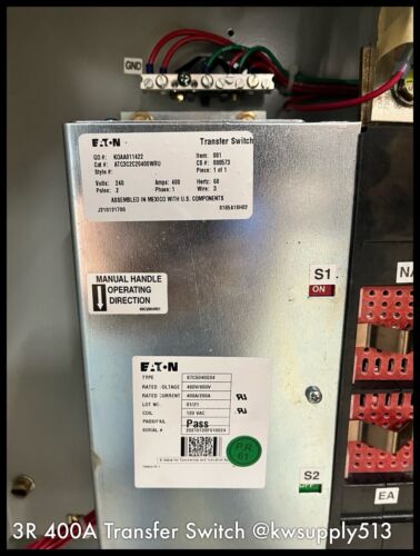 400A/200A 3R Transfer Switch-ATC3C2C20400WRU