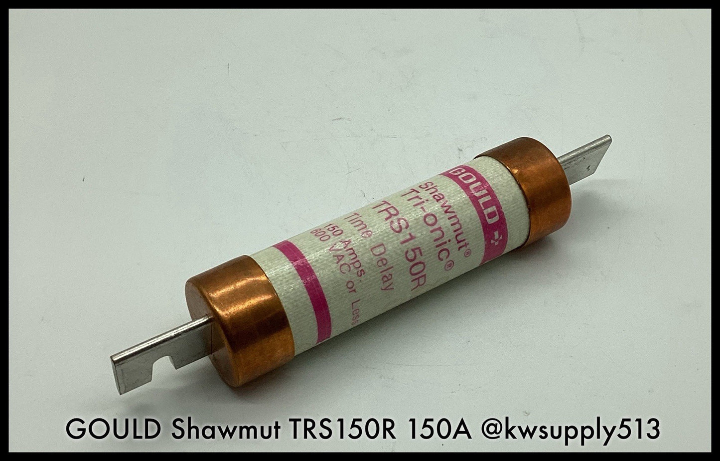 TRS150R ~ GOULD Shawmut TRS150R 150A 600V Tri-onic Class RK5 Time Delay Fuse