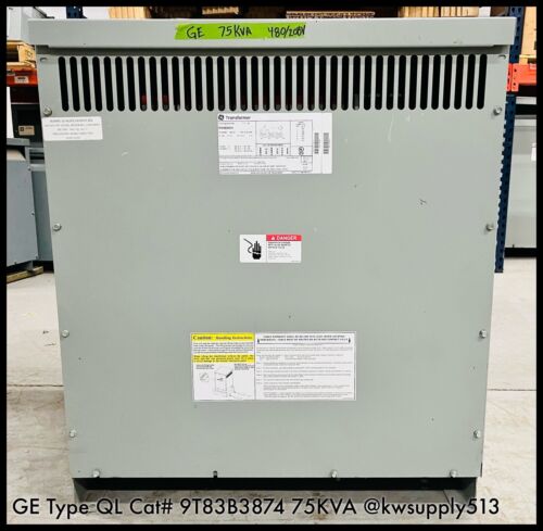 75 kVA Dry Type QL Transformer-9T83B3874