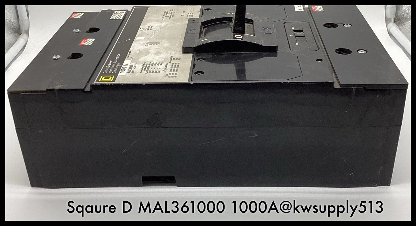 MAL361000 - Square D MAL361000 1000A 3 pole Type 2 600V~250V LI Circuit Breaker