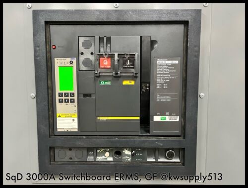 QED 3000A Switchboard 480V 3P/4W with 1600/2000A Sections ERMS GF Comms-QED3000