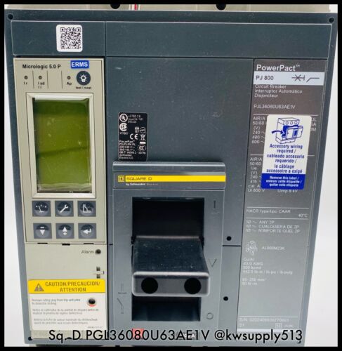 800A Circuit Breaker w/ ML 5.0P-PJL36080U63AE1V