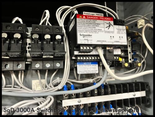 QED 3000A Switchboard 480V 3P/4W with 1600/2000A Sections ERMS GF Comms-QED3000