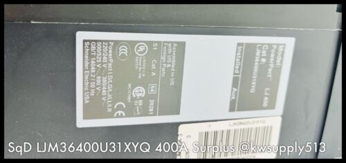 400A Circuit Breaker-LMJ36400U31XYQ