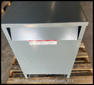 EE30T3H~Square D EE30T3H Sorgel General Purpose Transformer-30KVA 3Phase-Used