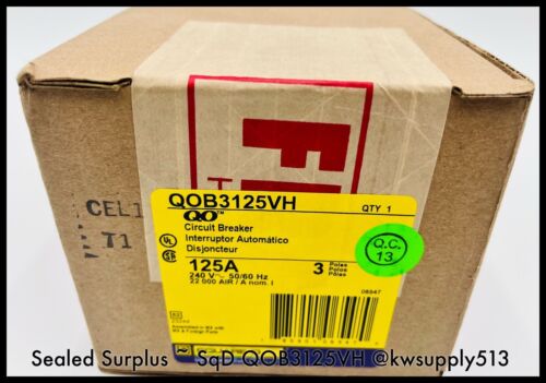 125A Circuit Breaker-QOB3125VH