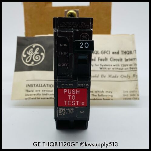 20A GF Circuit Breaker-THQB1120GF