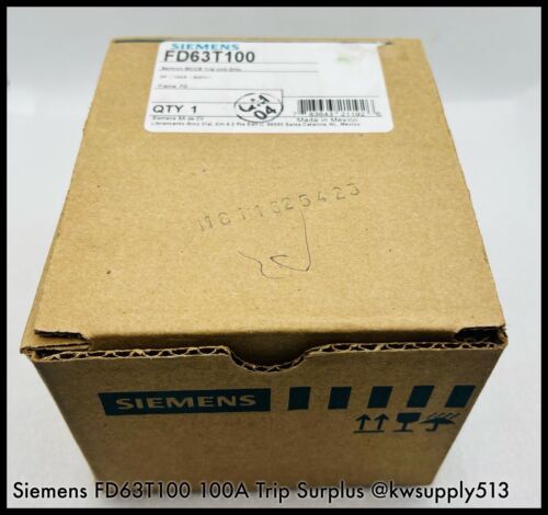 100A Circuit Breaker Trip Unit-FD63T100