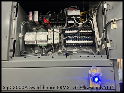 QED 3000A Switchboard 480V 3P/4W with 1600/2000A Sections ERMS GF Comms-QED3000
