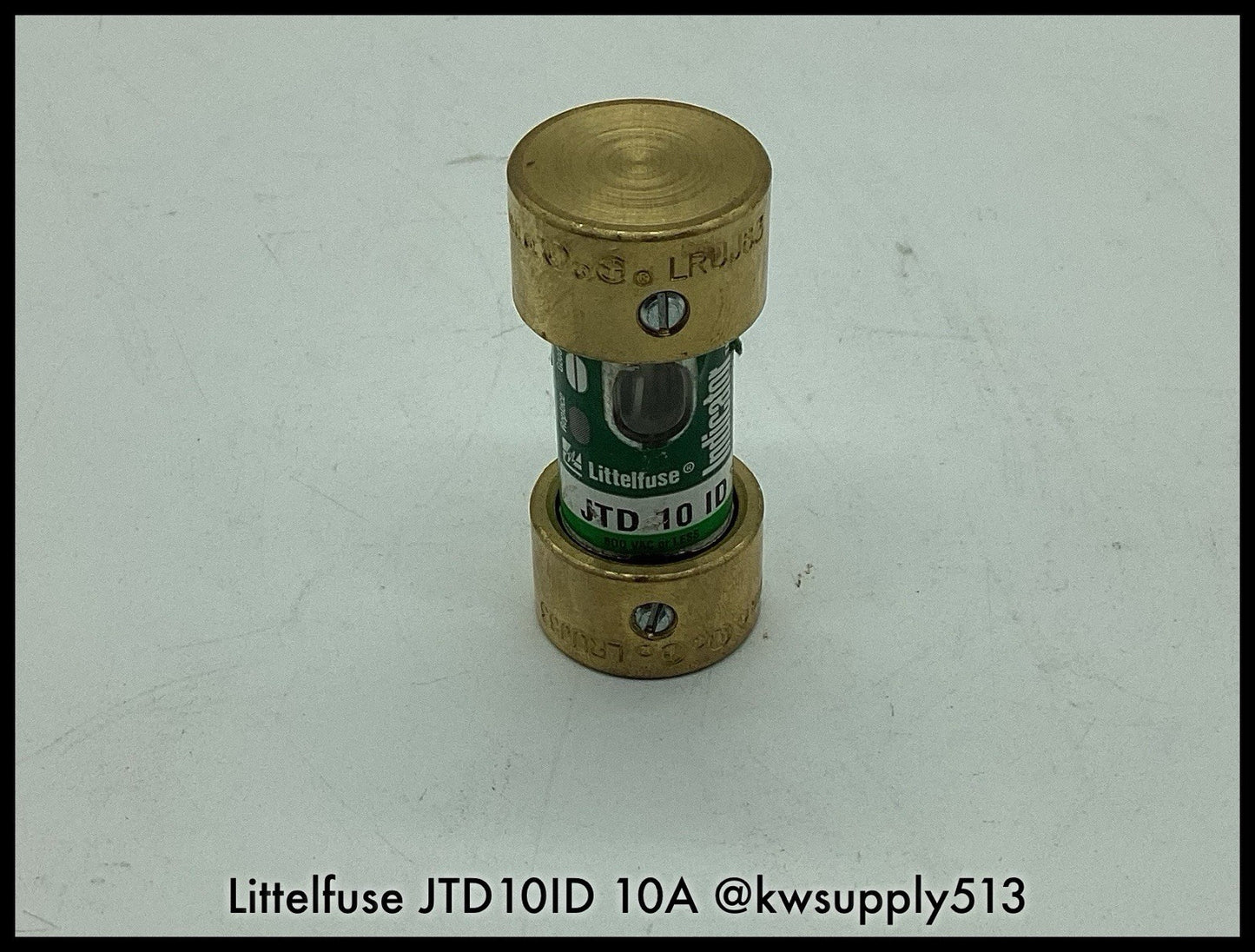 JTD10ID ~ Littelfuse JTD10ID 10A 600V POWR-PRO Class J Time Delay Fuse Unused 6