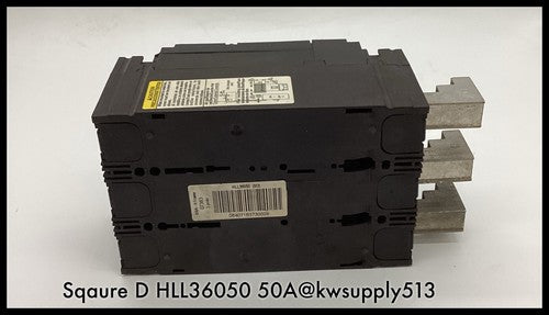 HLL36050 ~ Square D HLL36050 50A PowerPact with Lugs HL060 600V 3 pole