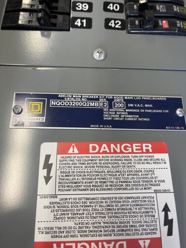 200A Add-On Main Breaker Panel-NQOD3200Q2MB