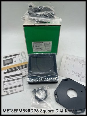 METSEPM89RD96~Square D Power Logic PM8000-89RD Remote Display Unused Surplus