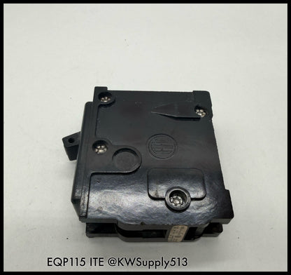 EQP115~ITE EQP115 15A 1P Circuit Breaker-Used