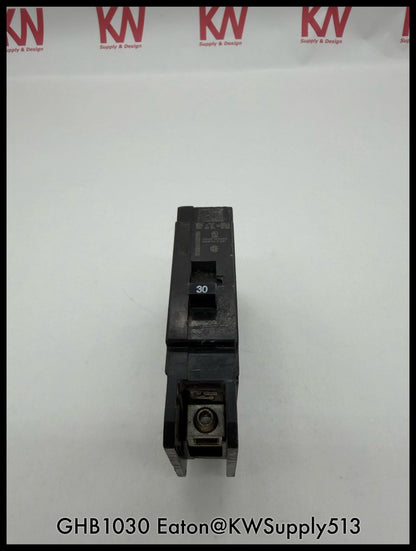 GHB1030~Eaton GHB1030 30A 277/480VAC 1P 14KA Circuit Breaker-Used