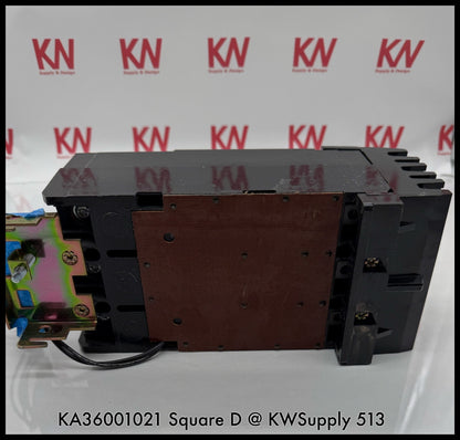 KA362001021~Square D KAB36200102 200A 600VAC I-Line Circuit Breaker -Used