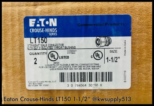 1.5" Straight Male Connector w/o Insulated Bushing-LT150