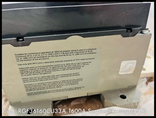 1600A Circuit Breaker w/ ML 5.0-RGF36160CU33A