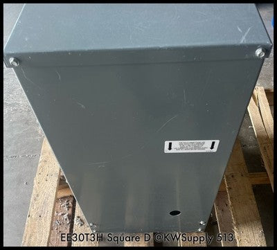 EE30T3H~Square D EE30T3H Sorgel General Purpose Transformer-30KVA 3Phase-Used
