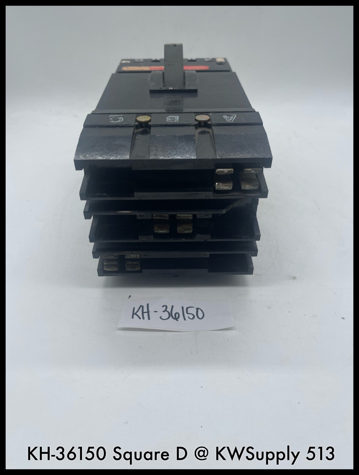 KH36150~Square D KH36150 150A 3p 600V I-Line Circuit Breaker-Used
