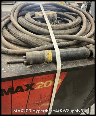 Max200~Hypertherm Max200 Plasma Cutting System- 200A  Parts Only Used
