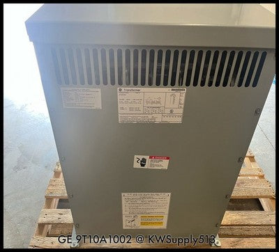 9T10A1002~ GE 9T10A1002 General Purpose Transformer -60Hz-3 Phase-Type QL- Used