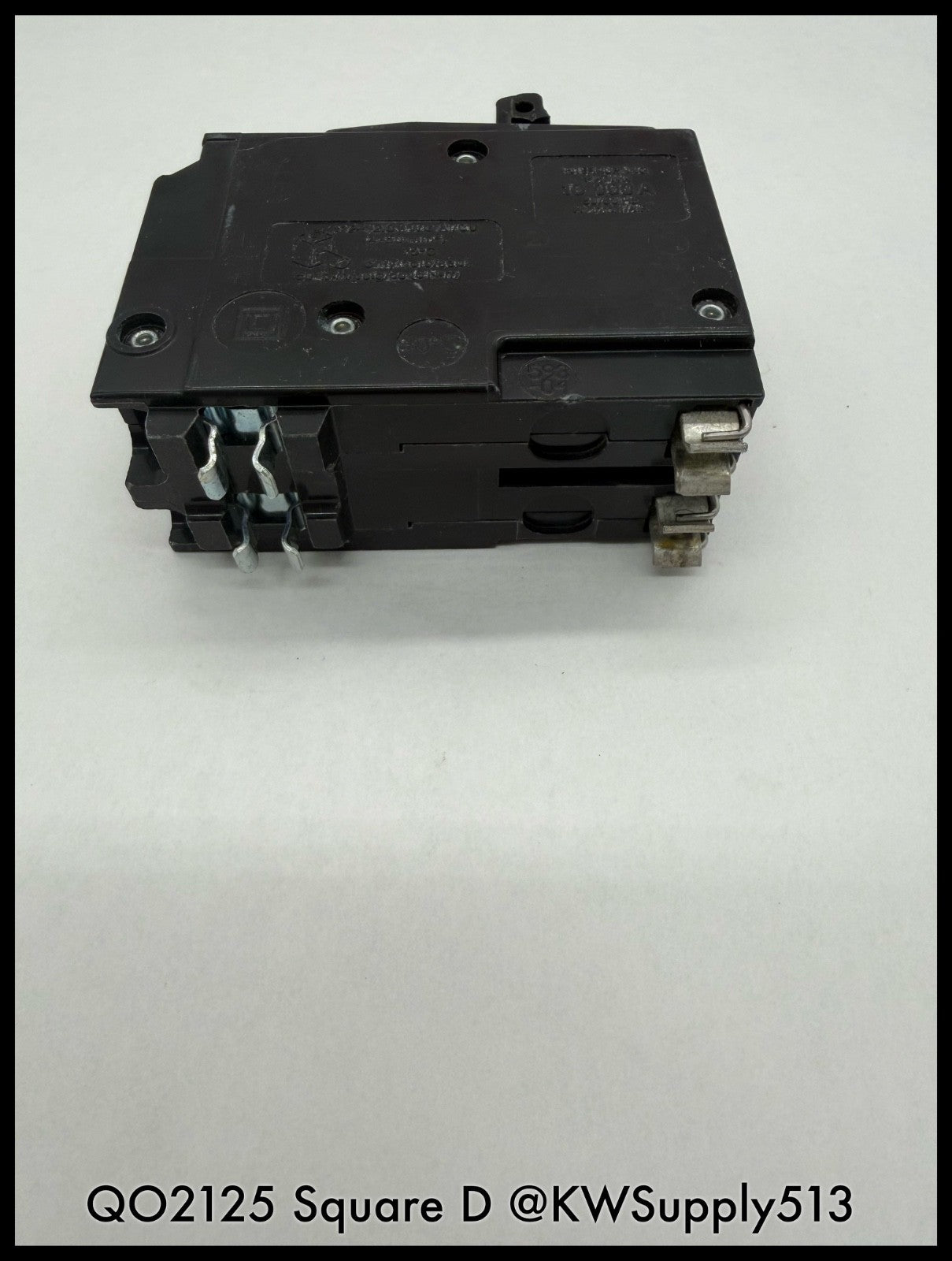 QO2125~Square D QO2125 125A 2P 240V TM LI 10KA Circuit Breaker-Used
