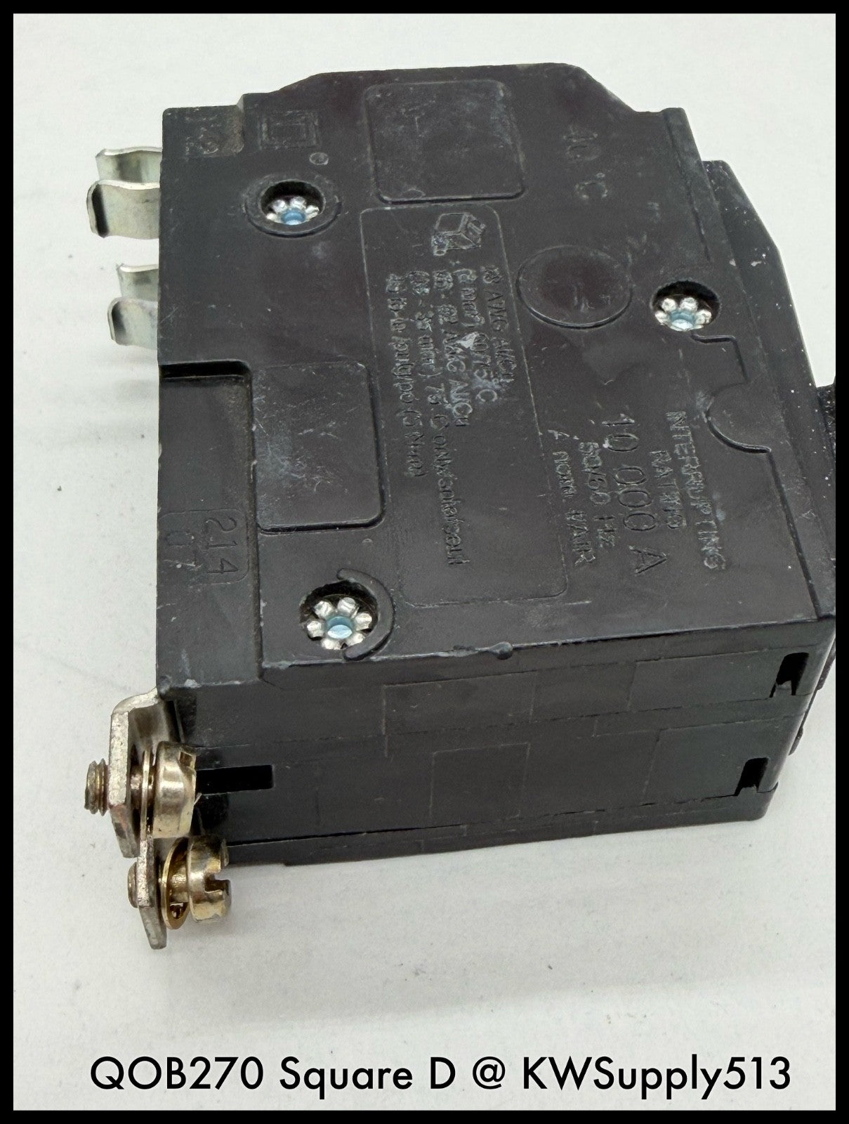 QOB270~Square D QOB270 70A 2P 240VAC TM Circuit Breaker -Used