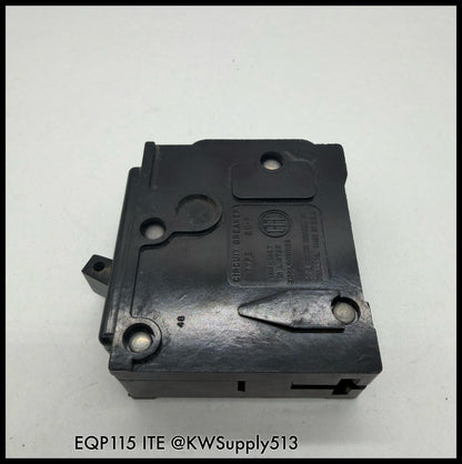 EQP115~ITE EQP115 15A 1P Circuit Breaker-Used