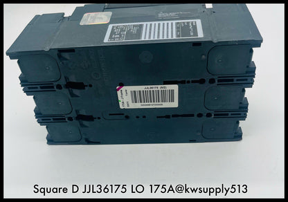 JJL36175 ~ Square D JJL36175 with Lockout 175A 3P 240V MCCB 90-Day Warranty