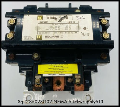 NEMA 5 Starter-8502SG02