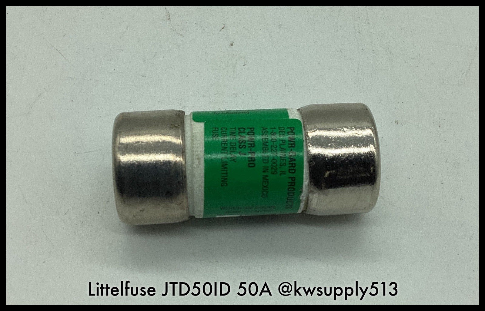 JTD50ID ~ Littelfuse JTD50ID 50A 600VAC POWR-PRO Class J Time Delay Fuse Unused