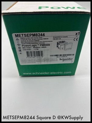 METSEPM8244~SquareD METSEPM8244 PM8000 Power Logic Power Meter Unused Surplus