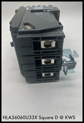 HLA36060U33X~Square D HLA36060U33X 60A 3P I-Line Circuit Breaker Unused Surplus