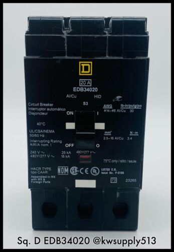 20A Circuit Breaker-EDB34020